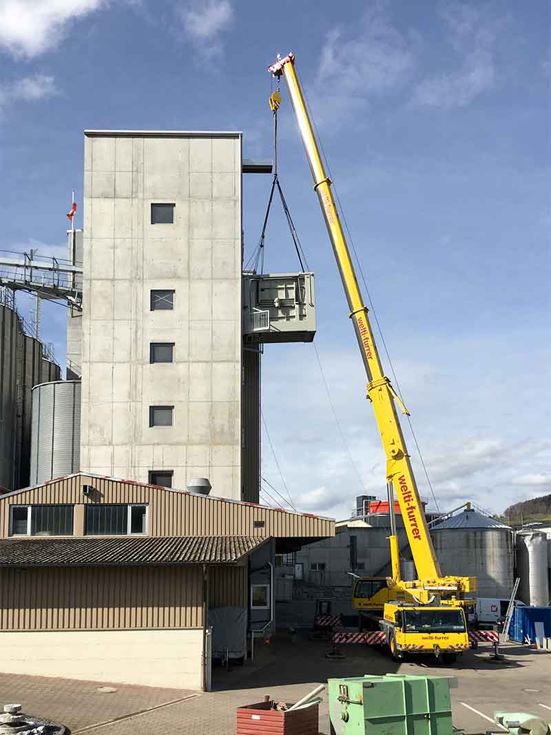 Neubau Reinigungsanlage Silo 2019